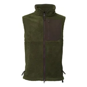 Sweet Deal Today Mega Discount Event Laksen Bear Mens Sherpa Fleece Vest - Olive