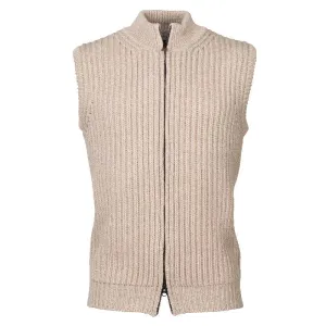 Laksen Dunbar Lambswool Mens Gilet - Sand Deal of the Day Hot Pick Deal