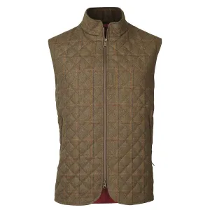 Grab It Now Trending Deals Today Laksen Quilted Mens Tweed Gilet - Woolston Tweed