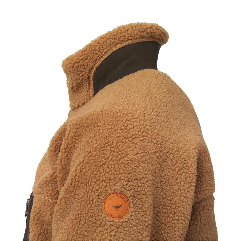 Laksen Teddy Mens Sherpa Fleece Jacket - Toffee Daily Deal Frenzy Unmissable Deal Today