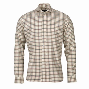Shop Grab Savings Laksen Albert Mens Check Shirt - Pine
