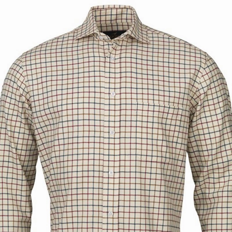 Trendy Picks Today Laksen Albert Mens Check Shirt - Pine