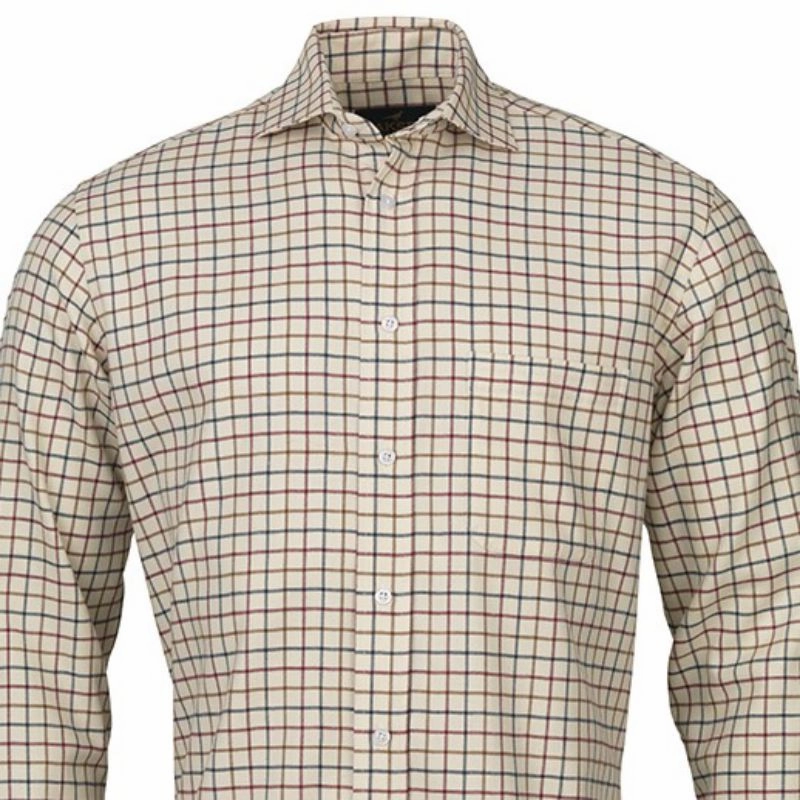 Clearance Savings Now Laksen Albert Mens Check Shirt - Pine