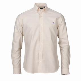 Laksen Canterbury Mens Oxford Shirt - Honey Special Steal Event
