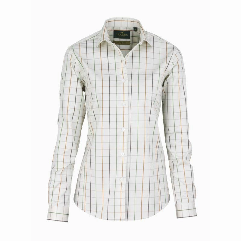 Laksen Christy Ladies Check Shirt - Gold Best Price Today