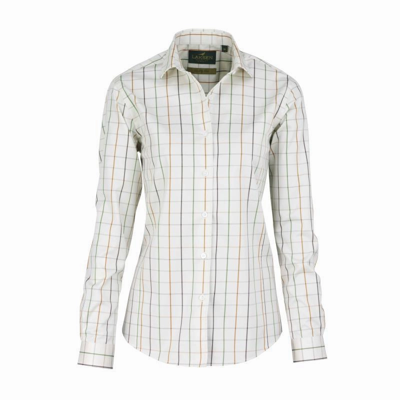 Surprise Offer Now Laksen Christy Ladies Check Shirt - Gold