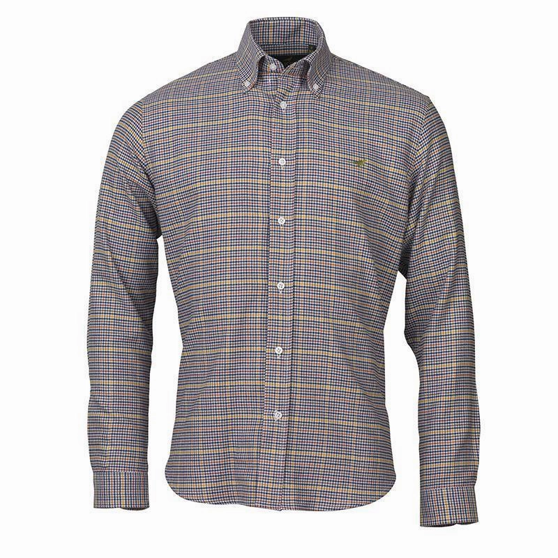 Shop Save Today Hot Offer Event Laksen Ed Mens Check Shirt - Navy