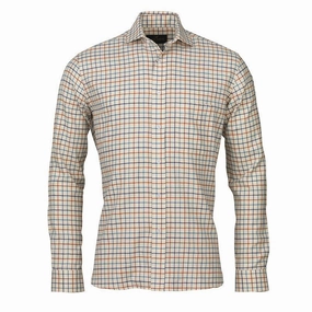 Hot Sale Alert Laksen Jacques Mens Check Shirt - Navy