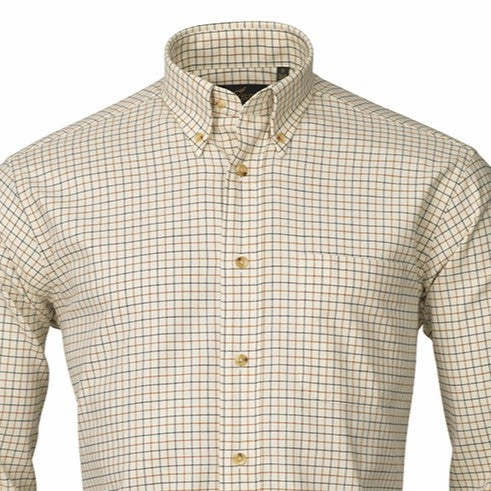Laksen Paulie Mens Tattersall Shirt - Reddish/Forest Shop the Best Deals Grab It Before Gone