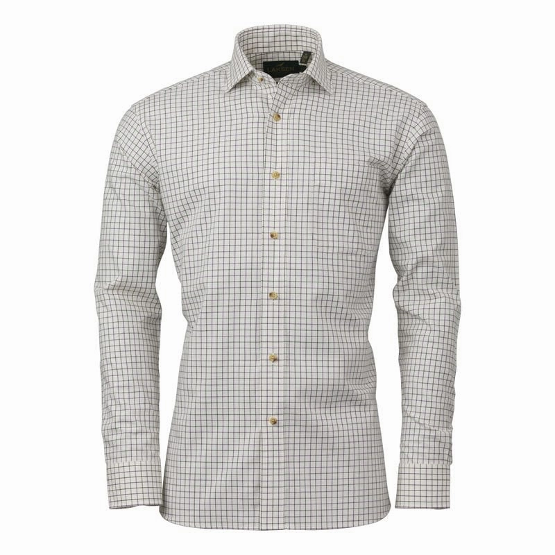 Laksen Tony Mens Shirt - Heather/Olive Best Deal Today