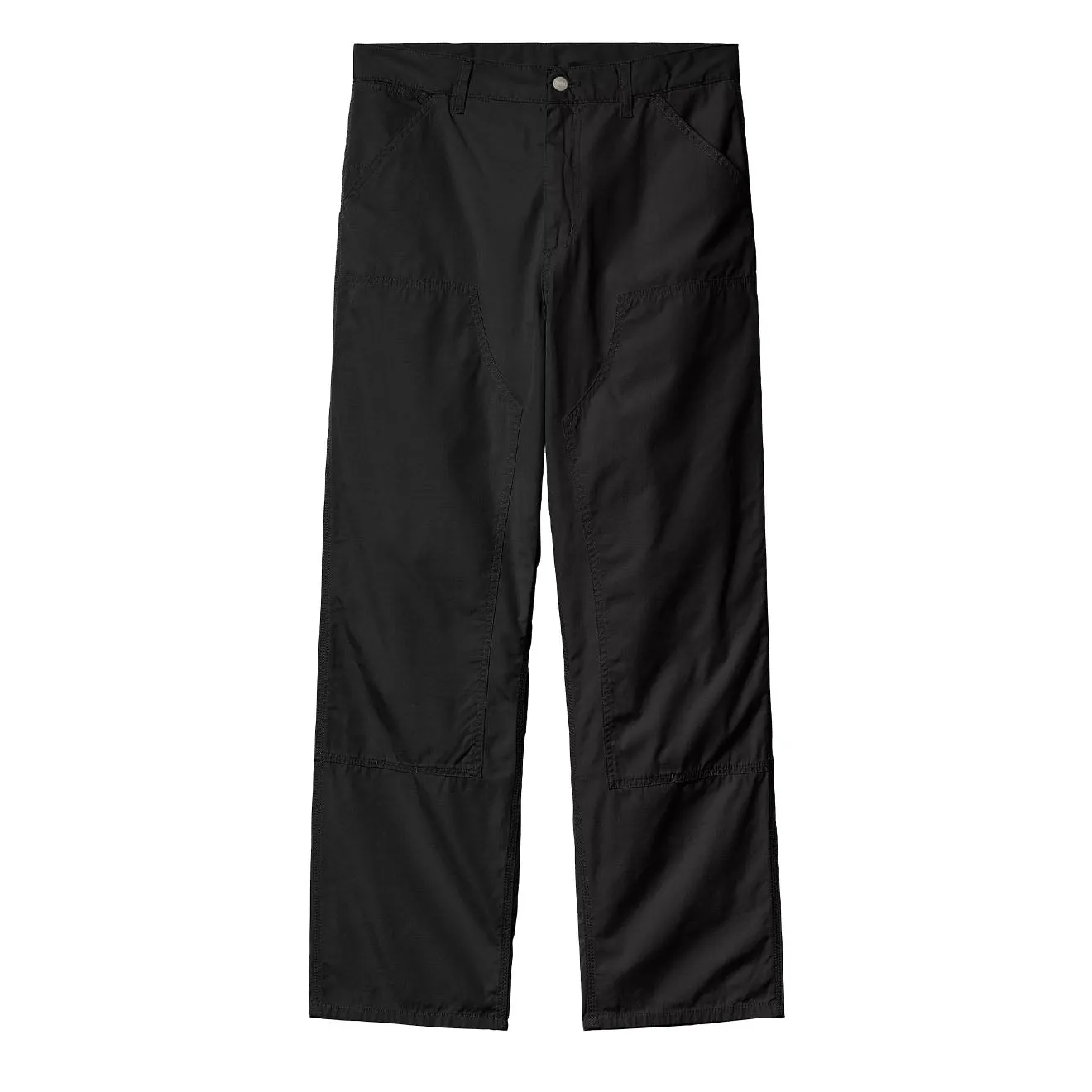 Carhartt Wip Double Knee Pant Black Rinsed Best Price Today