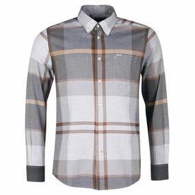 Today Only Hot Pick Save Big Online Barbour Dunoon Mens Tailored Shirt - Greystone