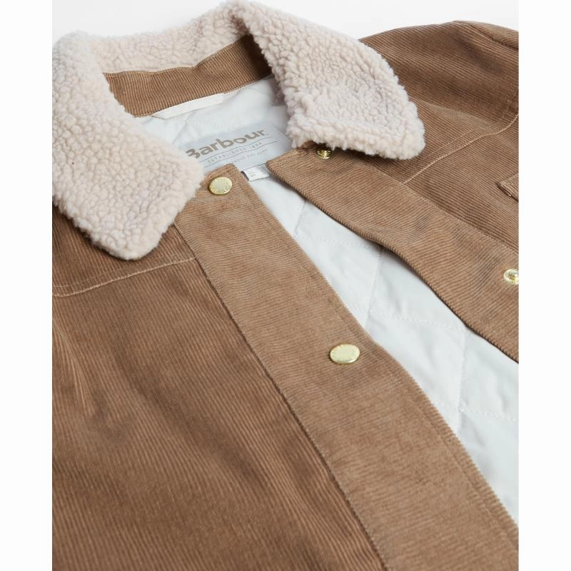 Big Price Drop Clearance Event Alert Barbour Tabitha Ladies Casual Jacket - Beige