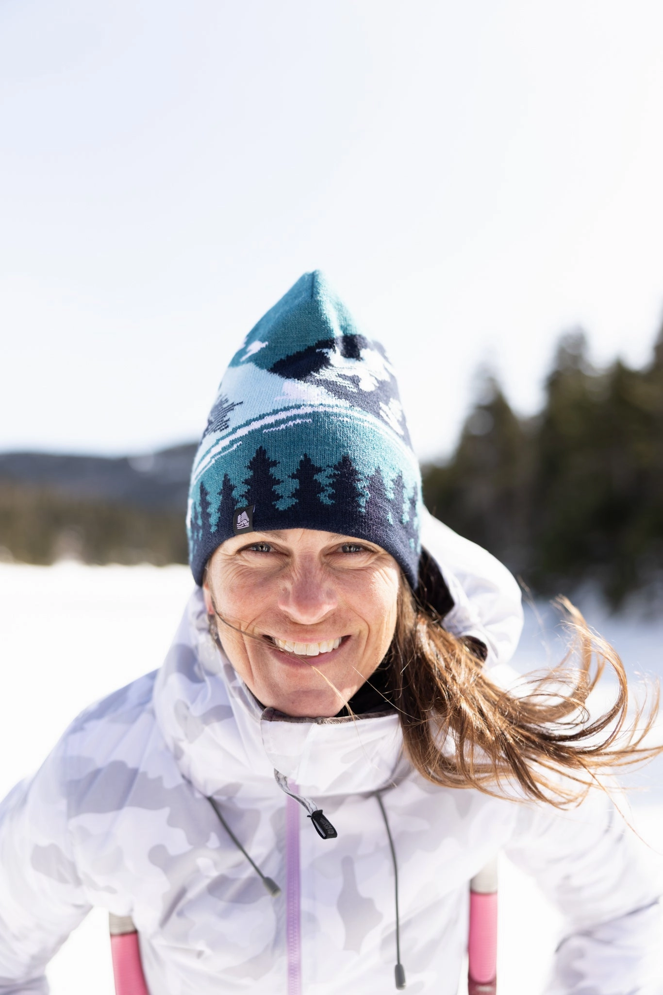 Grab Your Deal Today Landscape Midi Beanie