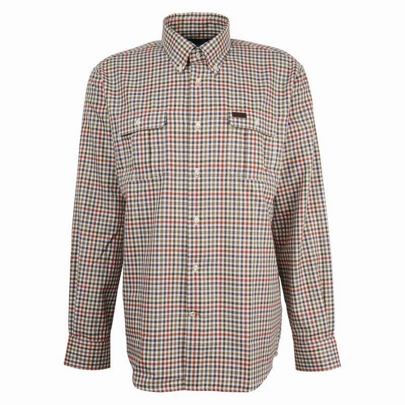 Barbour Foss Mens Regular Shirt - Olive Shop Hot Picks Special Price Offer