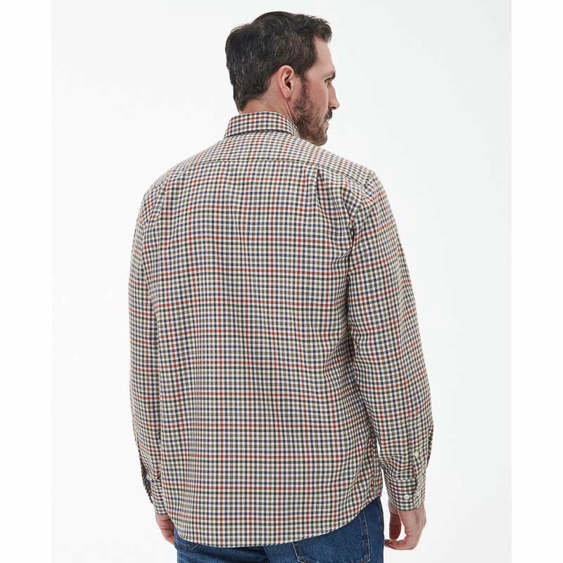 Flash Sale Alert Barbour Foss Mens Regular Shirt - Olive