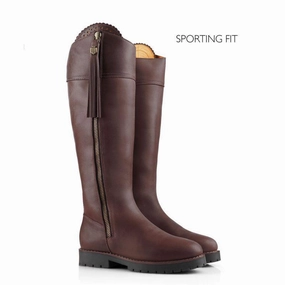 Fairfax & Favor Explorer Sporting Fit Ladies Waterproof Boots - Mahogany Special Price Today
