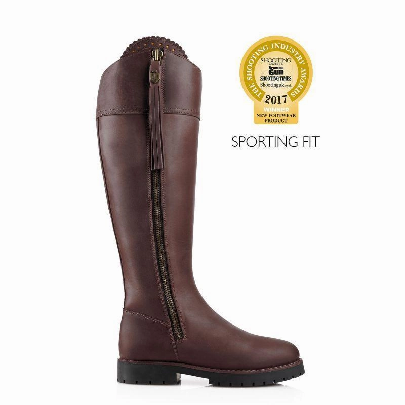 Online Exclusive Steal Fairfax & Favor Explorer Sporting Fit Ladies Waterproof Boots - Mahogany