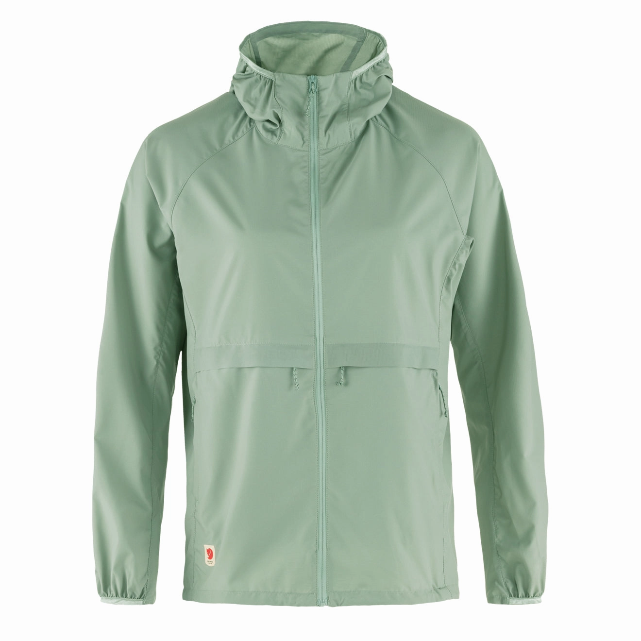 Limited Time Hot Deal Fjallraven Womens High Coast Wind Hoodie Misty Green