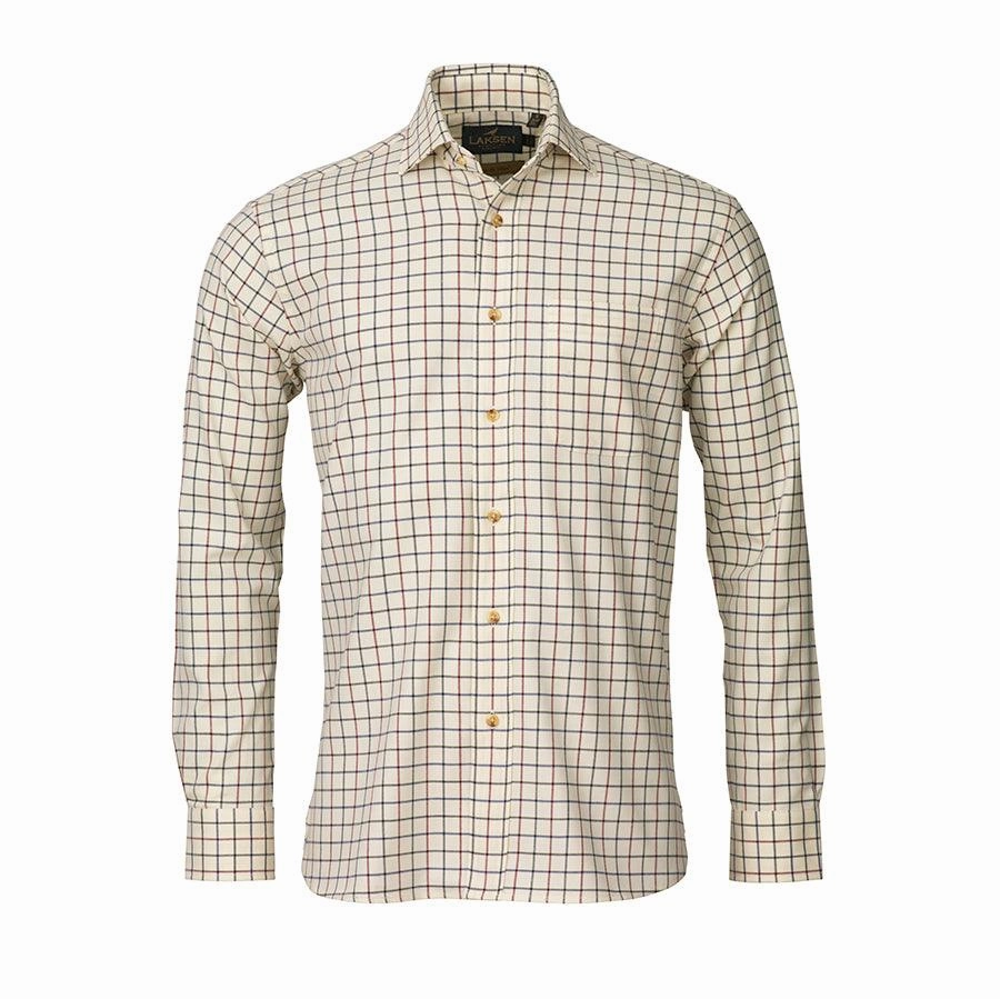 Sale Ending Soon Special Price Offer Laksen Benny Mens Tattersall Shirt - Forest/Denim/Grape