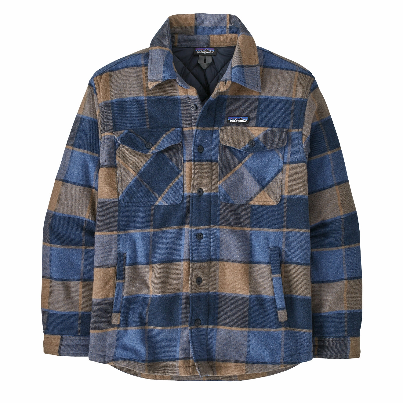 Limited Offer Alert Shop Save Big Patagonia Lightweight Insulated Fjord Flannel Shirt William / Smolder Blue