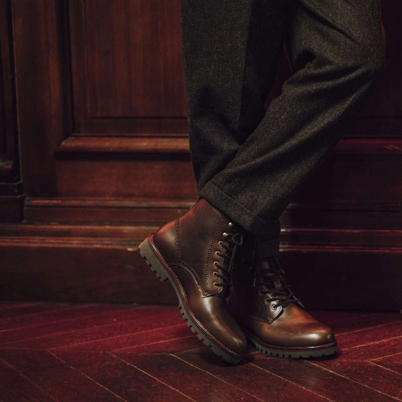 Le Chameau Artemis Cuir Mens Leather Waterproof Boots - Marron Big Savings Alert Instant Discount