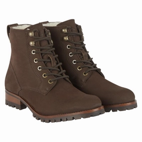 Le Chameau Artmis Fourre Ladies Waterproof Leather Boot - Marron Fonc Special Deals Online Price Slash Today