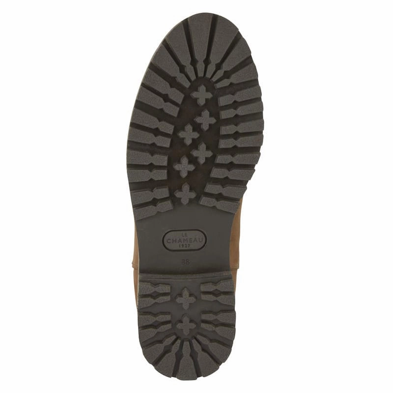 Special Savings Today Le Chameau Chelsea Aventure Fourre Ladies Waterproof Boots - Marron