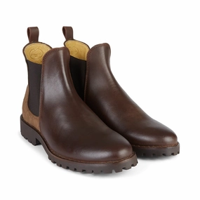 Le Chameau Jameson Chelsea Leather Ladies Boot - Caramel Best Price Online Limited Stock Deals