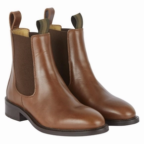 Online Exclusive Steal Le Chameau La Chelsea Cuir Ladies Leather Boots - Marron