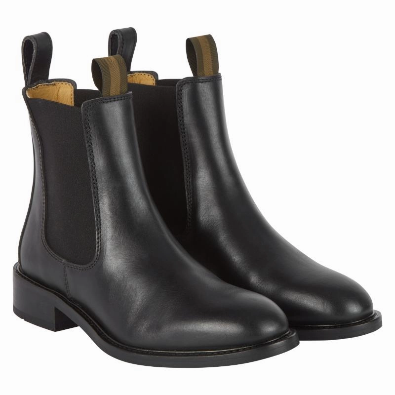 Le Chameau La Chelsea Cuir Ladies Leather Boots - Noir Big Hot Sale Instant Hot Deal