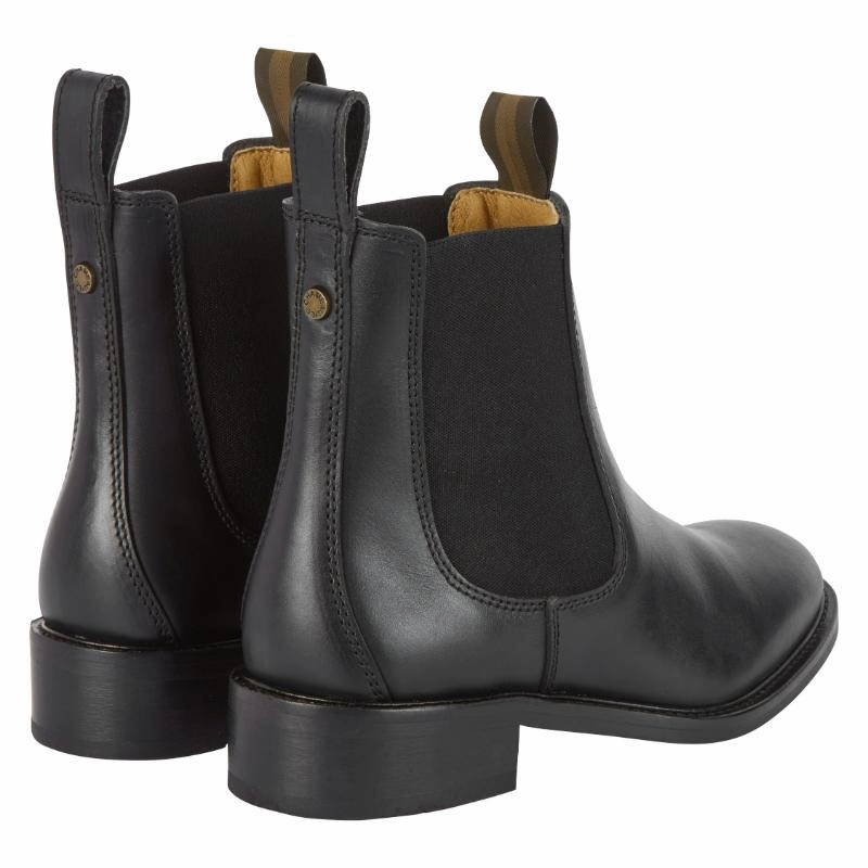 Le Chameau La Chelsea Cuir Ladies Leather Boots - Noir Dont Wait Save Flash Offer Today