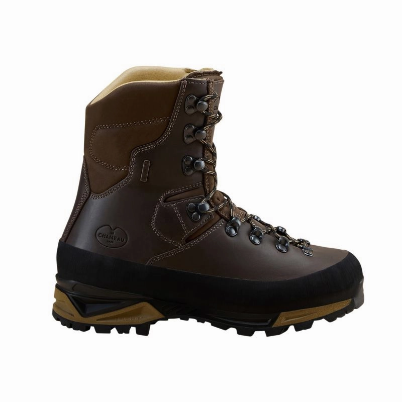 Le Chameau Mouflon 2.0 Extreme 10" Leather Mens Boots - Marron Fonce Hot Deals Today