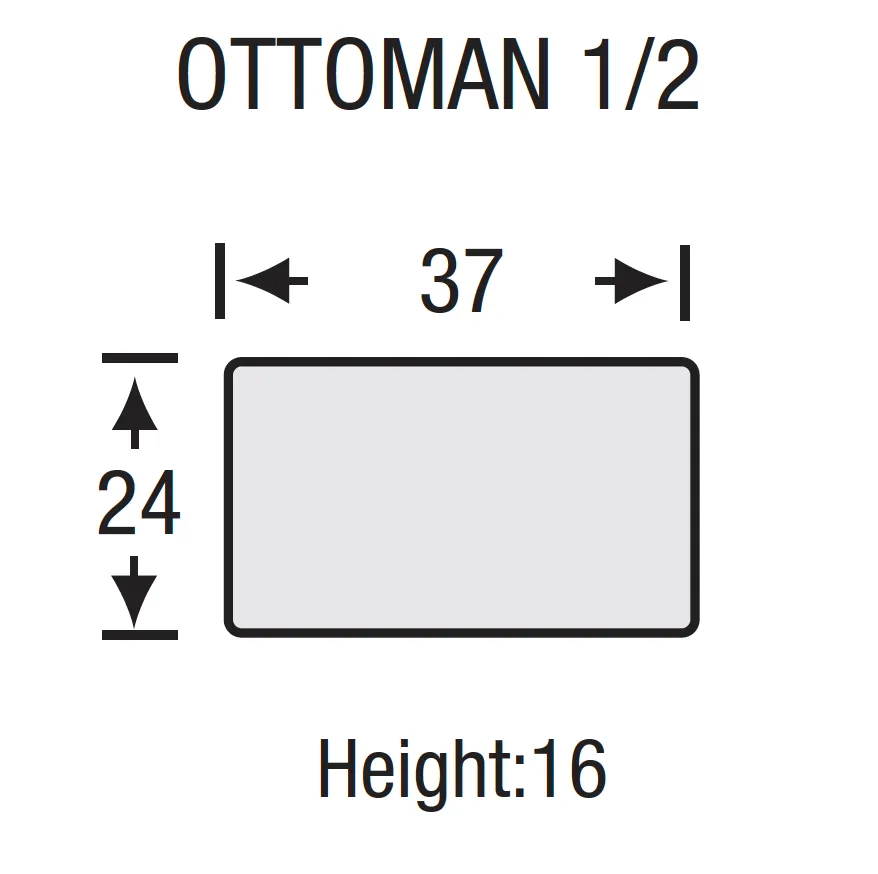 Legacy - Beckham - Ottoman 1/2