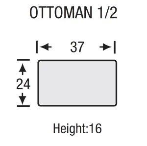 Legacy - Beckham - Ottoman 1/2