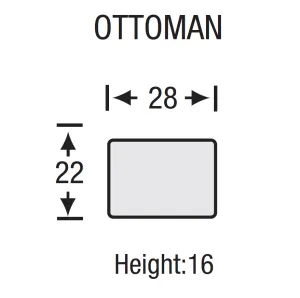 Legacy - Beckham - Ottoman