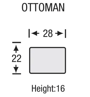 Legacy - Calder - Ottoman