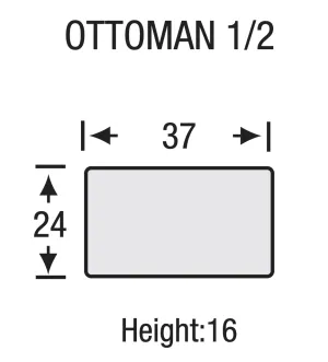 Legacy - Chicago - Ottoman 1/2