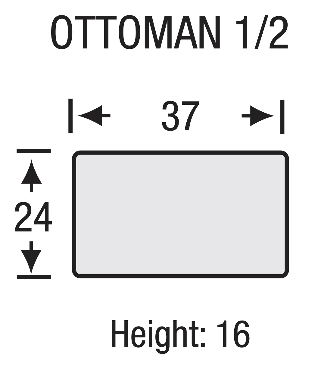 Legacy - Cleveland - Ottoman 1/2