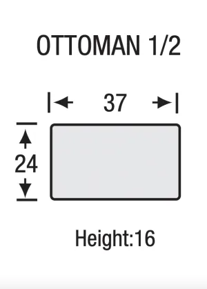 Legacy -Stonewall- Ottoman 1/2