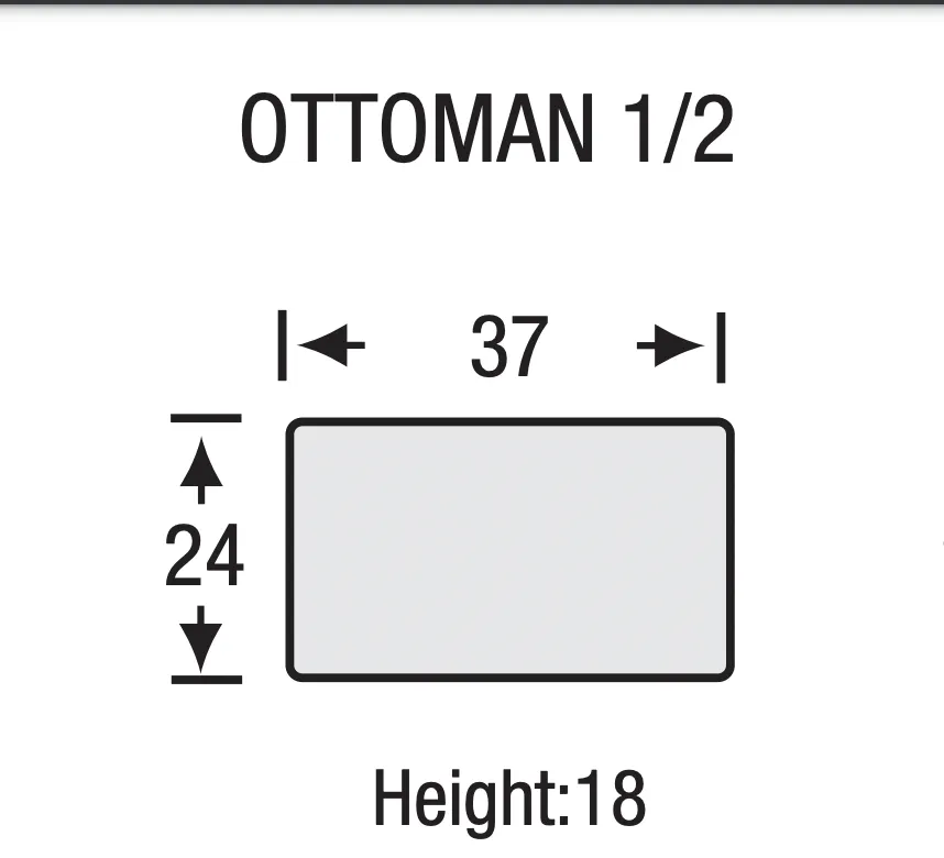 Legacy -Trenton - Ottoman 1/2