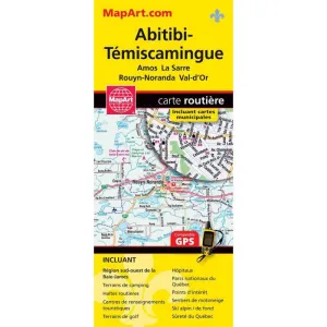 Carte De LAbitibi-Tmiscamingue Flash Deal Alert