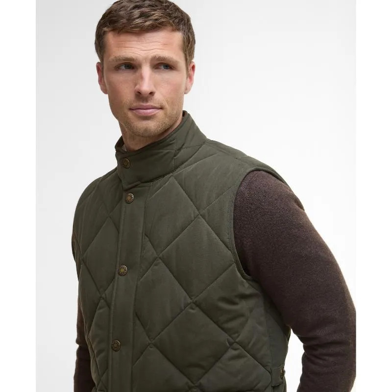 Shop Smart Deals Barbour Winter Lowerdale Mens Quilted Gilet - Dark Olive