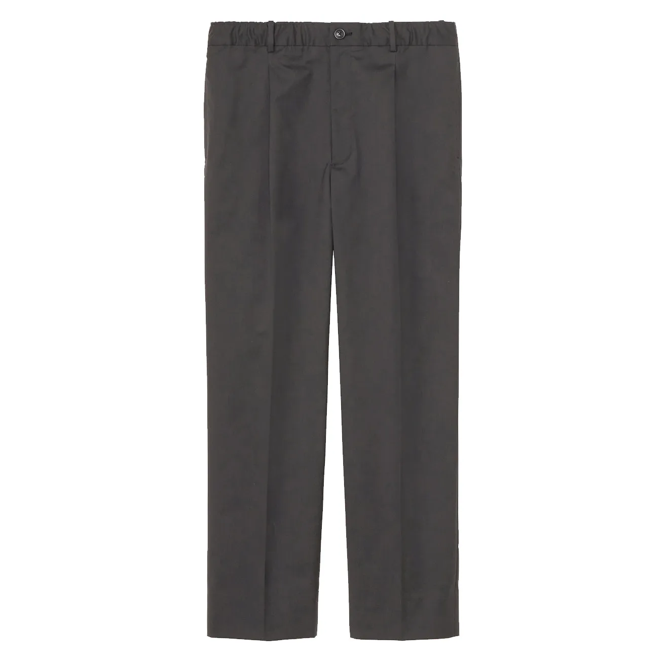 Goldwin Woolly Twill One Tuck Pants Black Gray Shop Smart Save