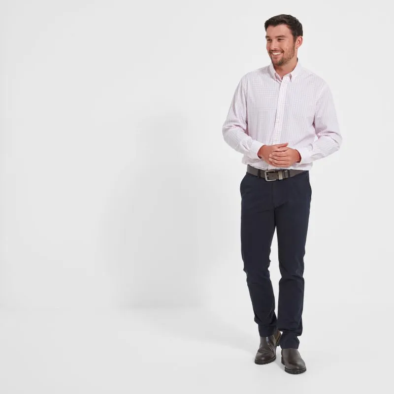 Schoffel Chichester Mens Chino Trousers - Navy Best Price Online