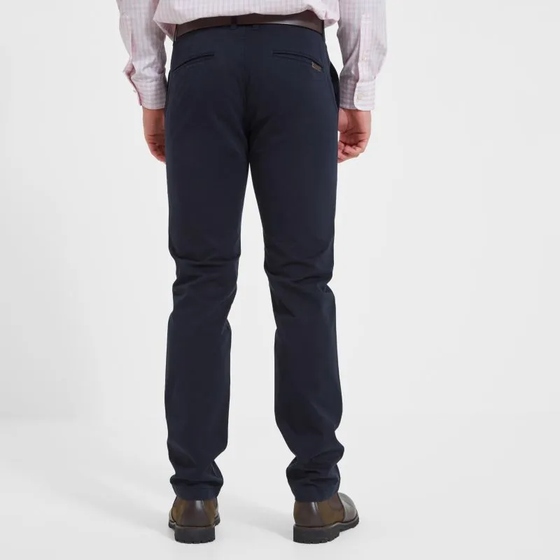 Special Offer Inside Schoffel Chichester Mens Chino Trousers - Navy