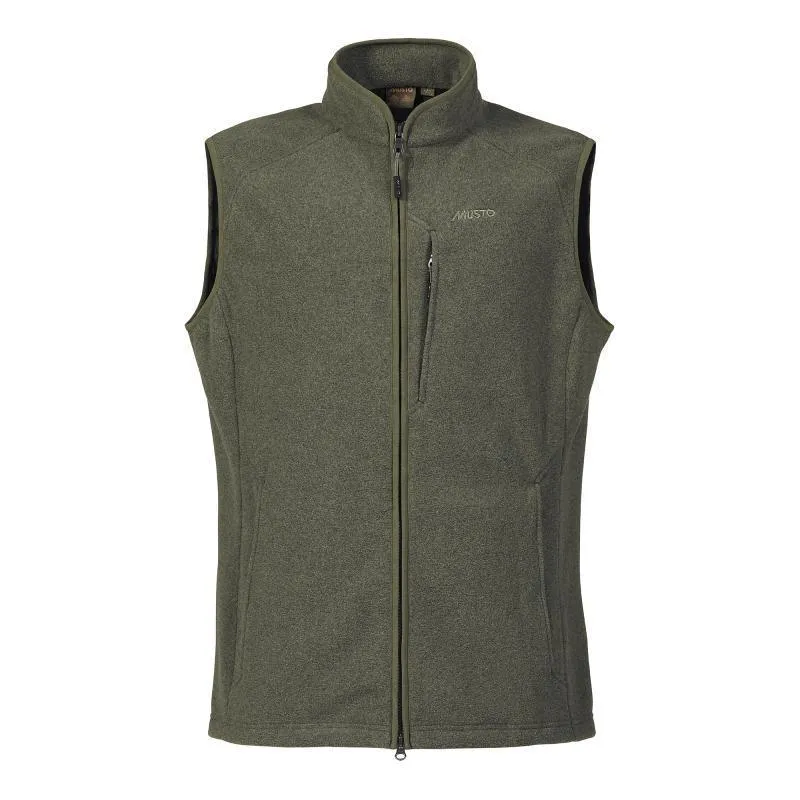 Best Seller Deal Dont Miss These Savings Musto Fenland Polartec Mens Fleece Gilet - Deep Green