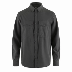 Fjallraven Abisko Trekking Shirt Dark Grey Daily Hot Deal MustHave Items