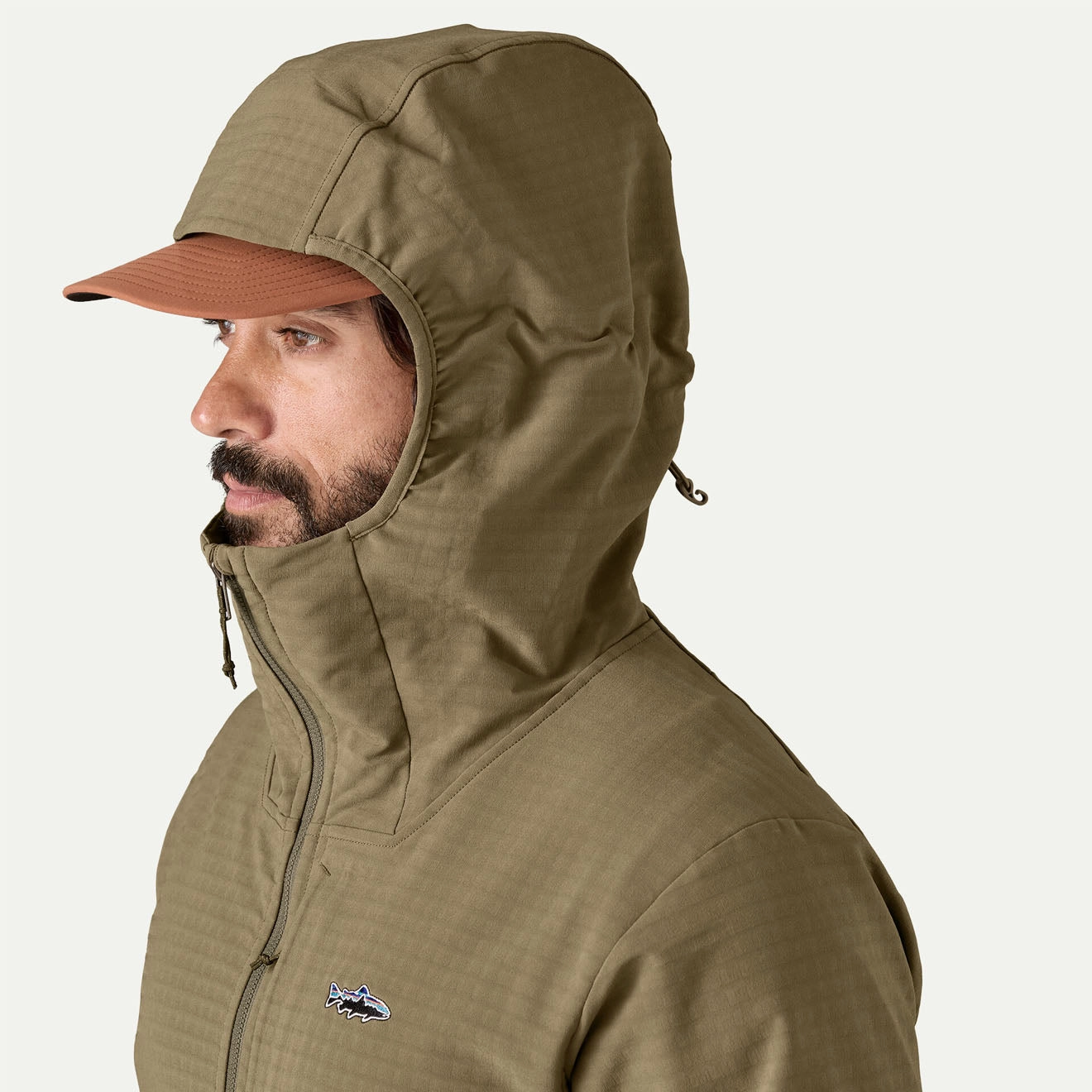 MustHave Gift Ideas Patagonia R1 Techface Fitz Roy Trout Hoody Dark Ash