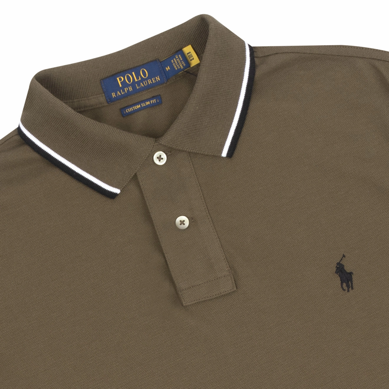 Unmissable Deal Today Polo Ralph Lauren Custom Slim Fit Mesh Tipped Polo Defender Green
